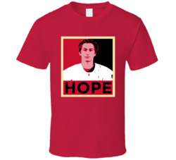 Charlie Leddy New Jersey Hockey Fan Hope Style T Shirt