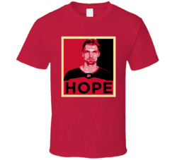 Tyler Brennan New Jersey Hockey Fan Hope Style T Shirt