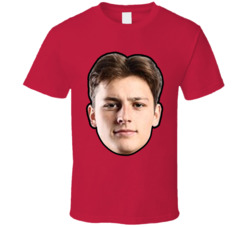 Petr Hauser New Jersey Hockey Fan Big Head T Shirt