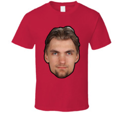 Tyler Brennan New Jersey Hockey Fan Big Head T Shirt