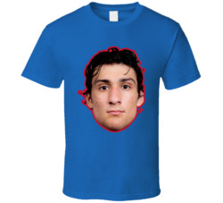 Noah Laba New York R Hockey Fan Big Head T Shirt