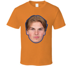 Calle Odelius New York I Hockey Fan Big Head T Shirt