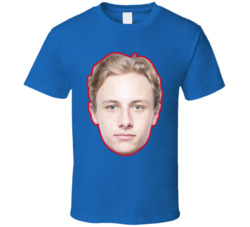 Zakary Karpa New York R Hockey Fan Big Head T Shirt