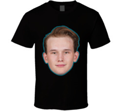 Mason Beaupit San Jose Hockey Fan Big Head T Shirt