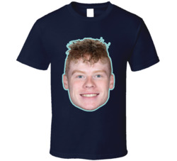 Ty Nelson Seattle Hockey Fan Big Head T Shirt