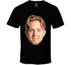 Eli Barnett San Jose Hockey Fan Big Head T Shirt