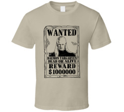 Daemon Targaryen House Of The Dragon Wanted Dead Or Alive T Shirt