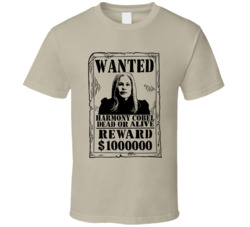 Harmony Cobel Severence Wanted Dead Or Alive T Shirt