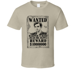 Harper Curtis Shining Girls Wanted Dead Or Alive T Shirt