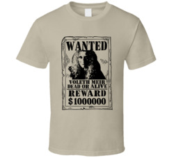 Voleth Meir The Witcher Wanted Dead Or Alive T Shirt