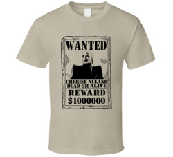 Cherise Nuland The Peripheral Wanted Dead Or Alive T Shirt