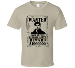 Jamie Dutton Yellowstone Wanted Dead Or Alive T Shirt
