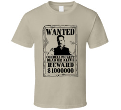 Corbell Pickett The Peripheral Wanted Dead Or Alive T Shirt