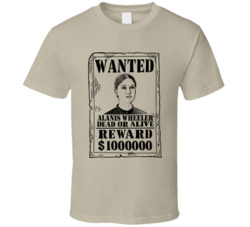 Alanis Wheeler The Handmaid's Tale Wanted Dead Or Alive T Shirt