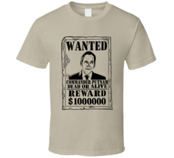 Commander Putnam The Handmaid's Tale Wanted Dead Or Alive T Shirt