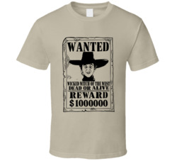 Wicked Witch Of The West The Wizard Of Oz Wanted Dead Or Alive T Shirt
