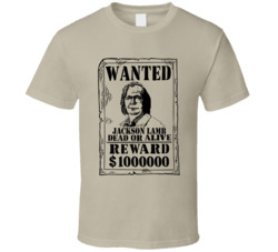 Jackson Lamb Slow Horses Wanted Dead Or Alive T Shirt