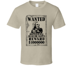 Beetlejuice Wanted Dead Or Alive T Shirt
