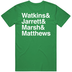 Philadelphia Watkins Jarrett Marsh Matthews T Shirt