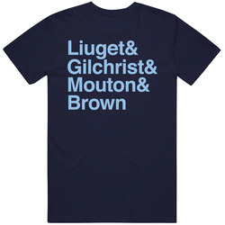 San Diego Liuget Gilchrist Mouton Brown T Shirt