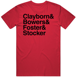 Tampa Bay Clayborn Bowers Foster Stocker T Shirt
