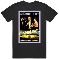 Atlantic City Boardwalk Empire Gambling T Shirt