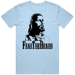 Jesus Christ Fear The Beard Catholic Christian T Shirt