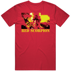 Red Scorpion Dolph Lundgren T Shirt
