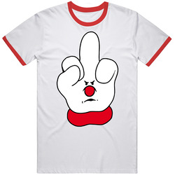 Hamburger Helper Funny Middle Finger F Off T Shirt