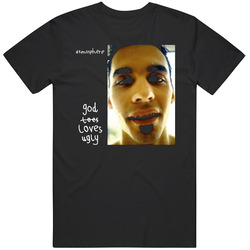 Slug Rapper Hip Hop God Loves Ugly Retro T Shirt