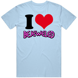 I Love Bejeweled 2 Video Puzzle Game Blitz T Shirt