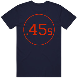 Houston Colt 45 Baseball Texas Guns T Shirt