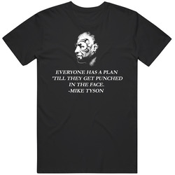 Mike Tyson Famous Quotes Boxing Champion Sport T Shirt