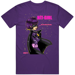 Hit-girl Mindy Mcready Kick-ass Let's Play T Shirt