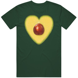 Avocado Heart T Shirt