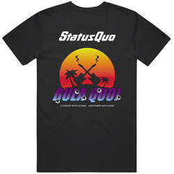Status Quo 60s 70s 80s British Rock Band Bula Quo T Shirt