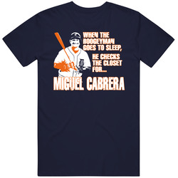 Miguel Cabrera Baseball Detroit Boogeyman T Shirt