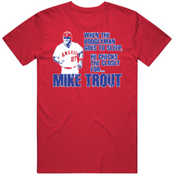 Boogeyman Baseball Los Angeles Mike Trout T Shirt