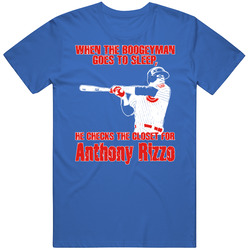 Boogeyman Baseball Anthony Rizzo Chicago T Shirt