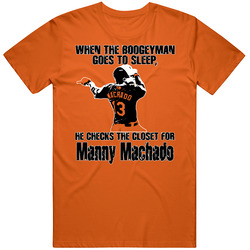 Baseball Boogeyman Manny Machado Baltimore T Shirt
