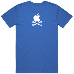 Apple Skull And Bones Computer Genius T Shirt