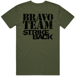 Strike Back Bravo Team Scott Stonebridge Distressed T Shirt