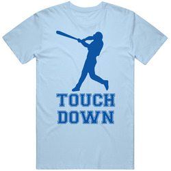 Touchdown Baseball Funny Jay Leno Tonight Show T Shirt