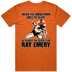Ray Emery Philadelphia Philly Goalie Hockey Broad Street Bullies T Shi