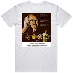 Gene Hackman The Conversation Movie 70s Ford Coppola T Shirt