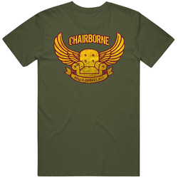 Chairborne Couch Potato Funny Military Armed Forces T Shirt