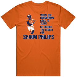 Shaun Phillips Denver Defence Boogeyman Football T Shirt