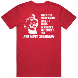 Kansas City Football Kc Boogeyman  Anthony Sherman T Shirt