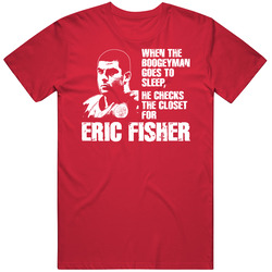Eric Fisher Kansas City Boogeyman Football T Shirt