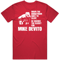 Boogeyman Football Kc Kansas City Mike Devito De Vito T Shirt